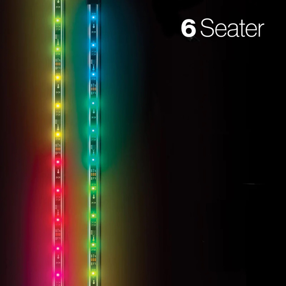 Ecoxgear 6 Seat Golf Cart Underglows - SEI-SEUGLW1236AU
